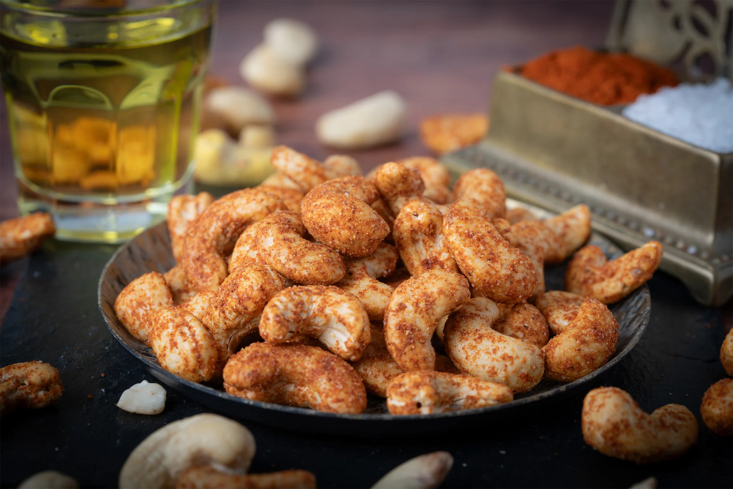 Cashewkerne BBQ Style geröstet – würzig, knackig und intensiv im Geschmack Detailansicht