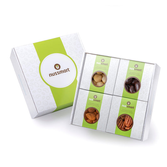 Geschenk Set nussmart Luxus Set Premium Nüsse