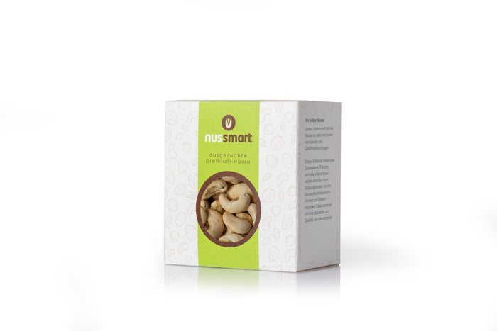 Cashewkerne Natur aus Indien – Premiumqualität (W320), 100 g