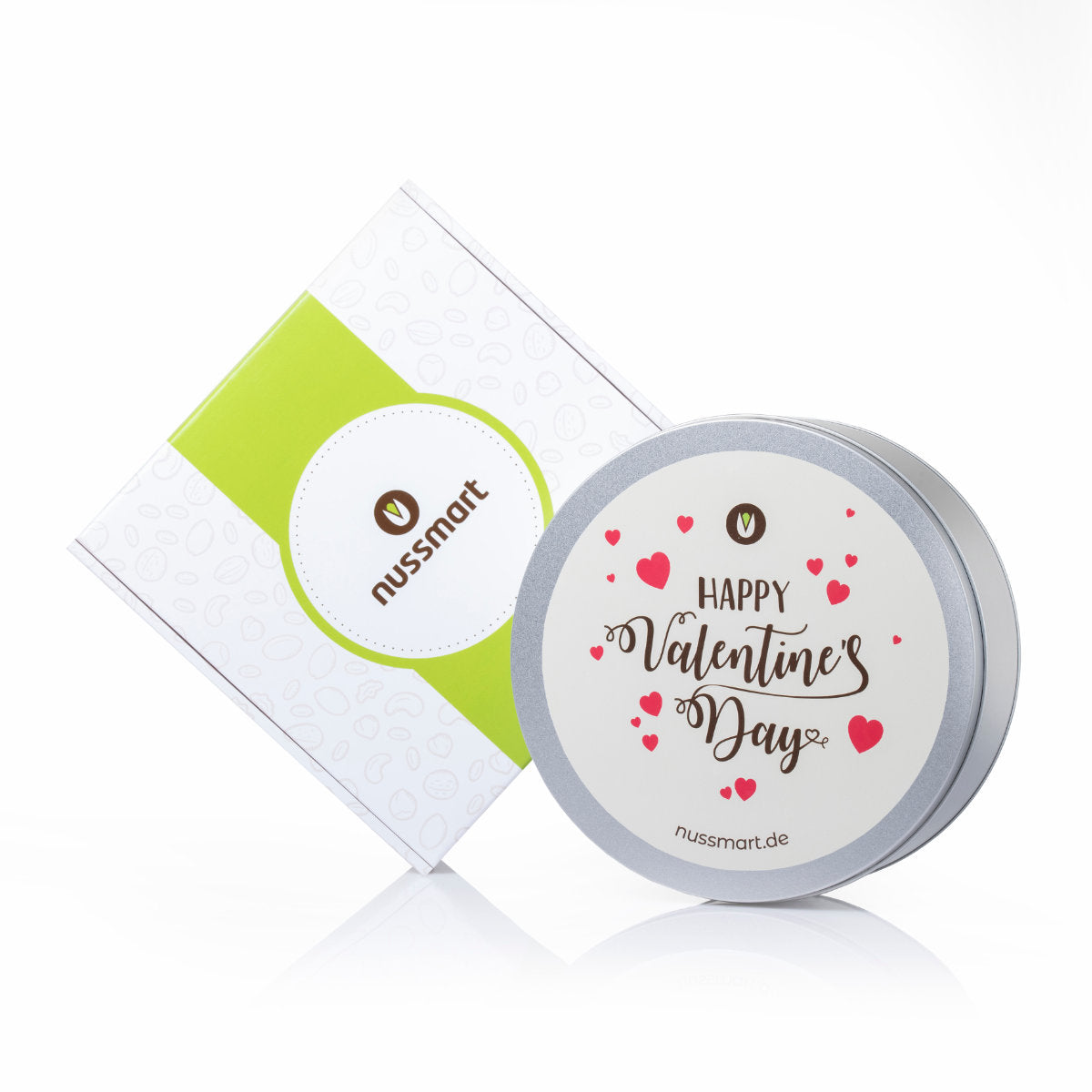 Premium Geschenkdose mit Nüssen – verschiedene Motive & Inhalte
