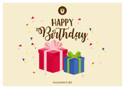 HAPPY BIRTHDAY – Geschenkpakete