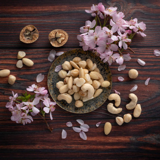 Jäger Mix Ansicht von Oben mit Blumendekoration