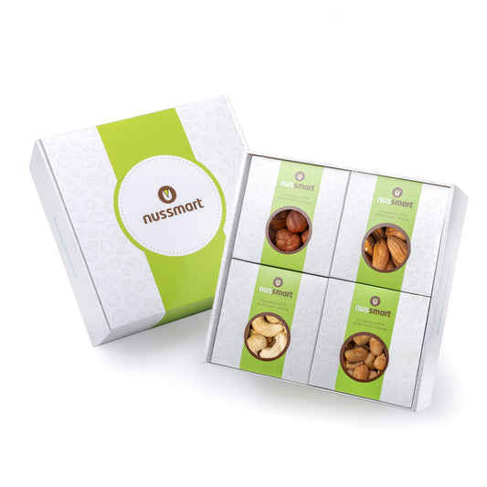 Geschenke Set mit Nüssen von nussmart Basic Auswahl 