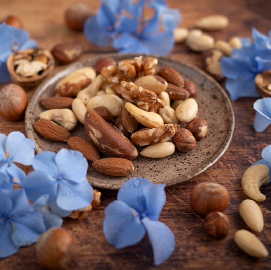 Edelnusskernmischung von nussmart. Auswahl erlesener Nusskerne ohne Rosinen