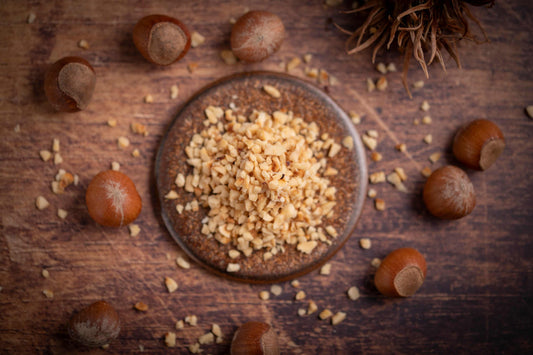 Haselnüsse geröstet gehackt aus dem Piemont - 1 kg