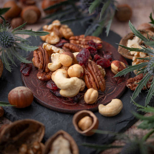 Lutrelli Mix II von nussmart Nusskernmischung mit Cranberries. Walnüsse