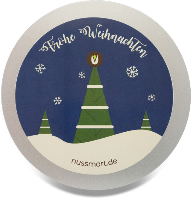 Premium Geschenkdose mit Nüssen – verschiedene Motive & Inhalte
