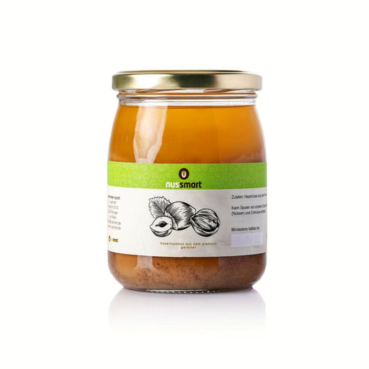 500g - Haselnussmus aus gerösteten Haselnüssen aus dem Piemont