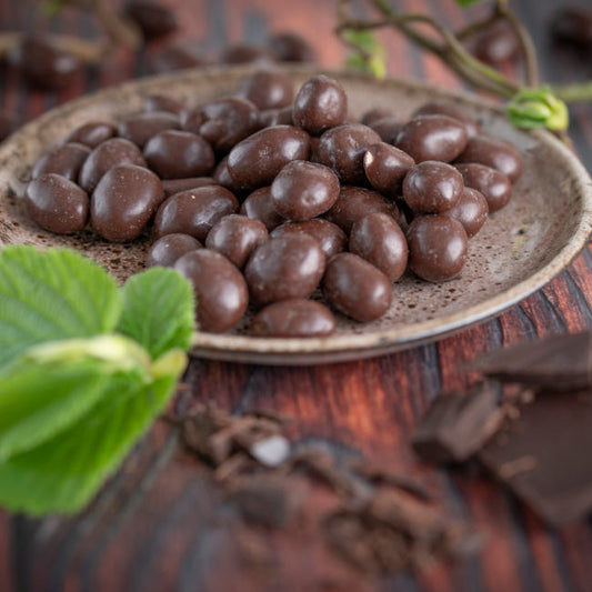 Schoko Erdnüsse Zartbitter